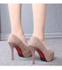 SH091 - High-heeled fish mouth shoes