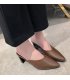 SH095 - Pointed Summer simple lazy slippers
