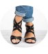 SH122 - Cross strap sandals women