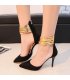 SH152 - Hollow pointed metal sandals