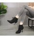 SH182 - Pointed toe mid-tube stretch boots