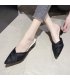 SH245 - Baotou folds vamp pointed high-heeled