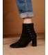 SH249 - Korean ladies rivet fashion boots 