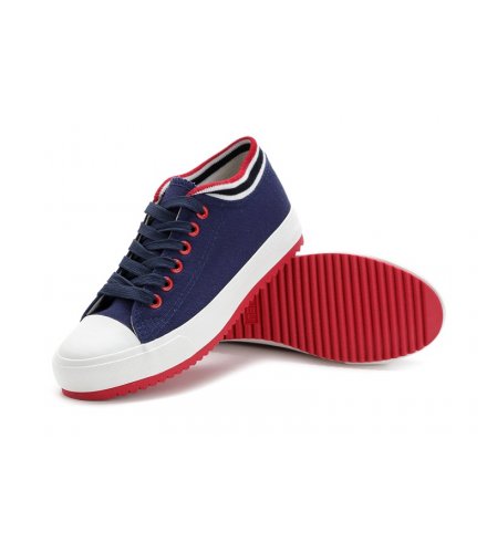 SH287 - Casual Low Top Canvas Shoes