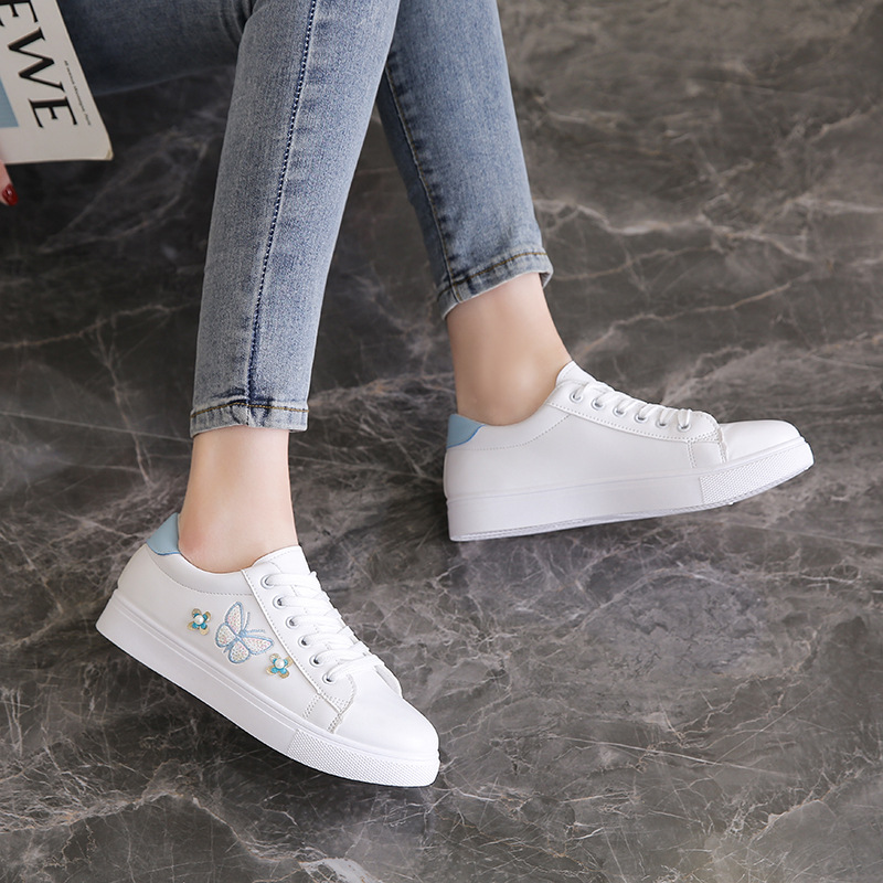 Embroidered Summer Casual Canvas Shoes