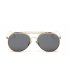 SG159 - Gold frame full gray Sunglasses