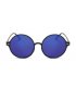 SG163 - Black light blue Mercury Sunglasses