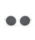 SG165 - Transparent all gray Sunglasses