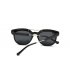 SG180 - Bright black rimmed gray Sunglasses