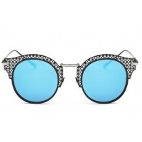 SG185 - Ice Blue black box Sunglasses