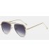SG422 - Double beam color film sunglasses