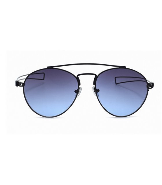 SG579 - Metal double beam hollow sunglasses