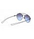 SG579 - Metal double beam hollow sunglasses