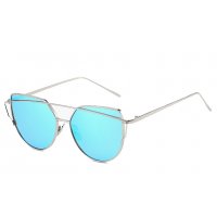 SG607 - Metal color film sunglasses