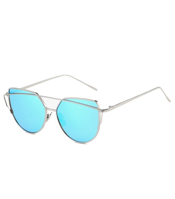 SG607 - Metal color film sunglasses