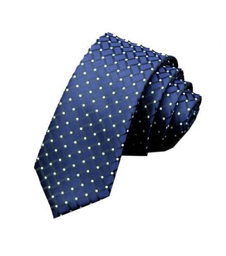 T013 - Blue Dotted Tie