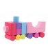 TY026 - High Quality 50PCS Colorful EVA Foam Building Block Brick Set