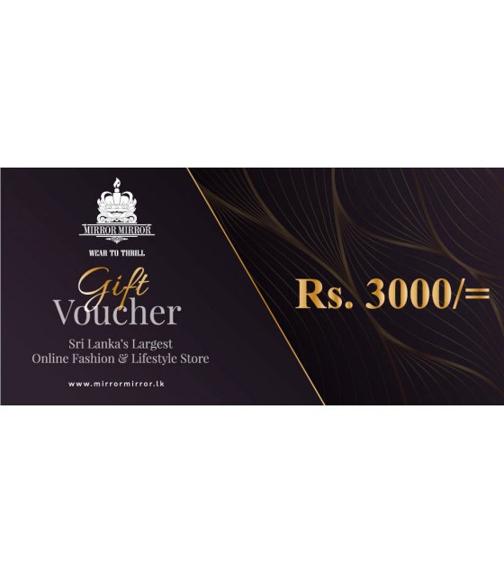 Gift Voucher - 3000Rs