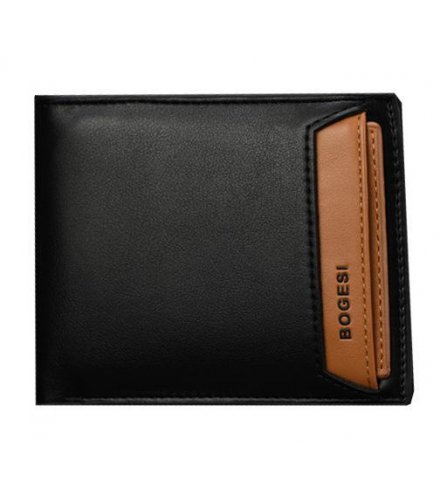 WA053 - Black Pu Leather Wallet