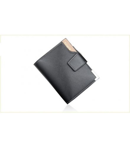 WA063 - Black Small Full Mens wallet