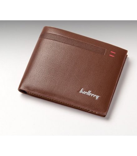 WA068 - Brown Mens Simple wallet