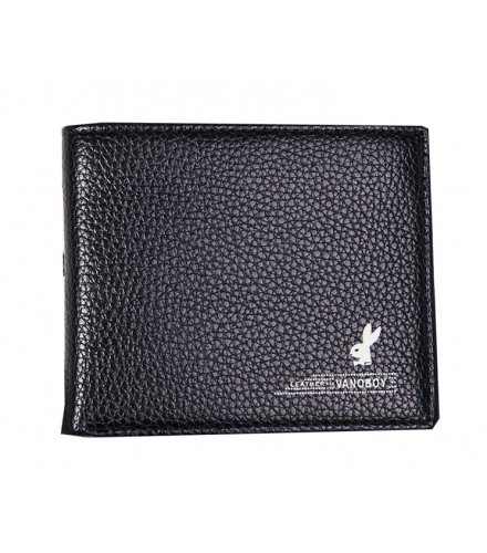 WA154 - Black Vanoboy Pu Leather Wallet