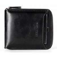 WA261 - Vertical zipper retro wallet