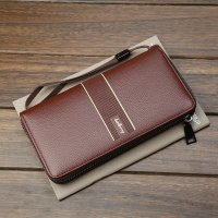 WA328 - Retro Long Zipper wallet