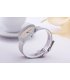 W1015 - Silver White Dial Clear Watch