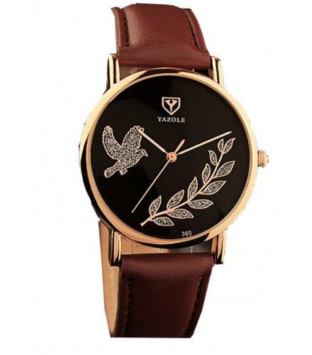W1426 - Dark leaf Modern Watch