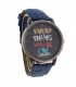 W152 - Blue Strapped Multicolored Watch