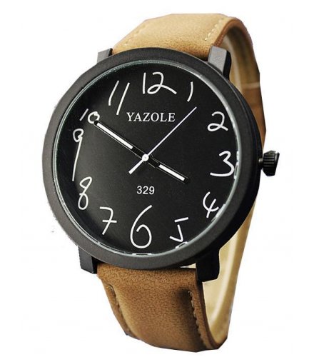 W1742 - Brown Strap Yazole Watch