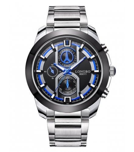 W1750 - Luxury Black Longbo Watch