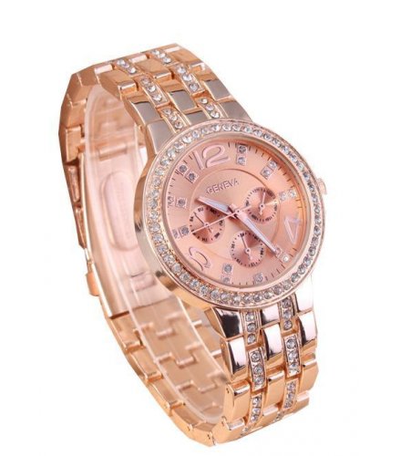 W211 - Rose Gold Diamond Watch