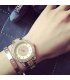 W2262 - Gold bracelet double row Watch