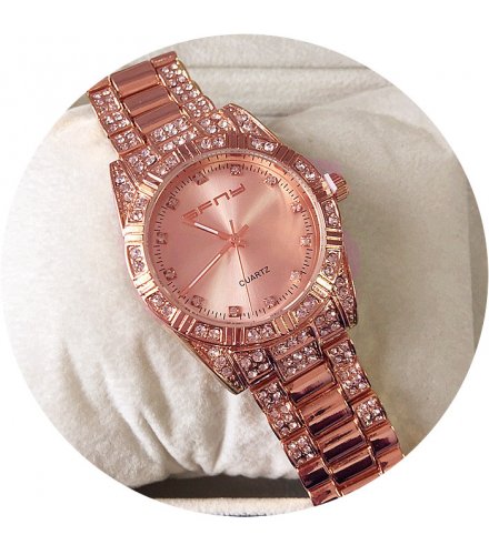 W2267 - Diamond bracelet quartz watch