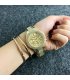 W2418 - Gold rhinestone Contena Watch