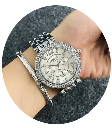 W2427 - Simple Silver contena Watch