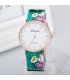 W2473 - Retro style garden flowers quartz watch