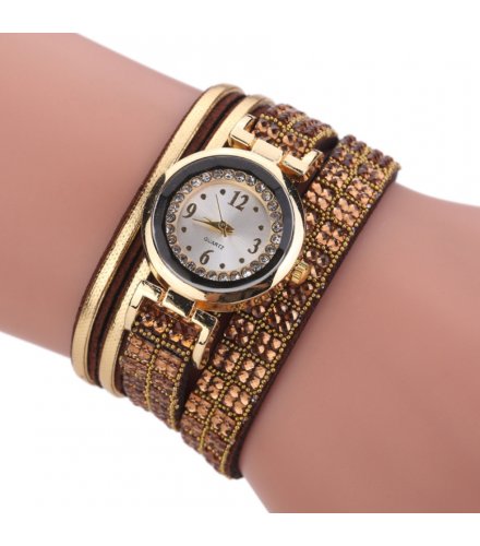 W2474 - Rhinestone bracelet watch