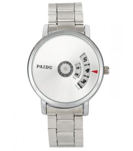 W2635 - Paidu Silver Men's Watch