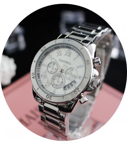 W2729 - Contena Classic Silver Watch
