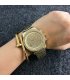 W2885 - Gold Rhinestone Watch