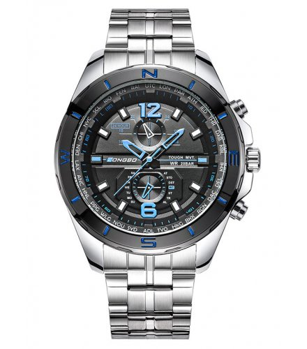 W2925 - Longbo sports steel belt watch