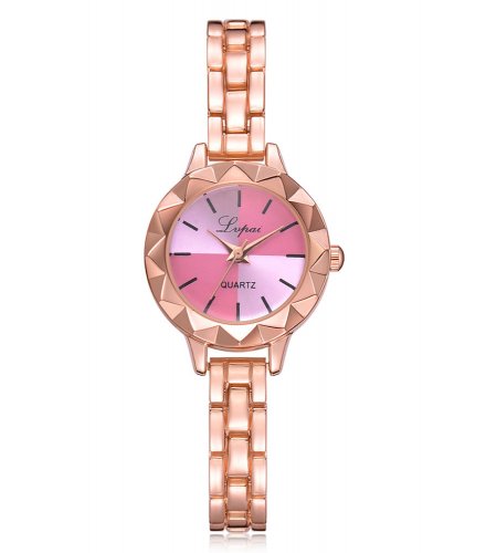 W3022 - Rose Gold Stylish Women's Watch