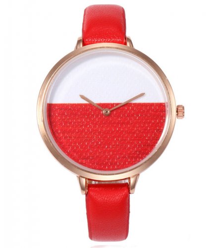 W3059 - Simple Pu Leather Watch