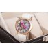 W3093 - White Simple Floral Watch