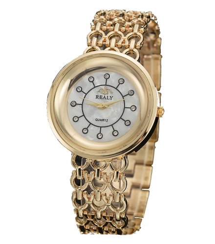 W3144 - Alloy Diamond Women's Bracelet Watch