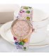 W3305 - Geneva Floral Women's Watch