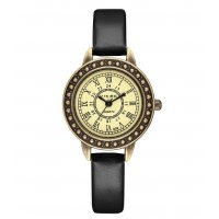 W3307  - Vintage Bronze Quartz Belt Watch